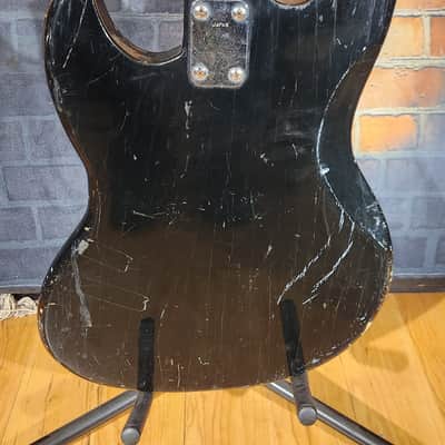 Vintage 1960s Kingston Bass Guitar Sunburst - New Wiring & Fret Level image 20
