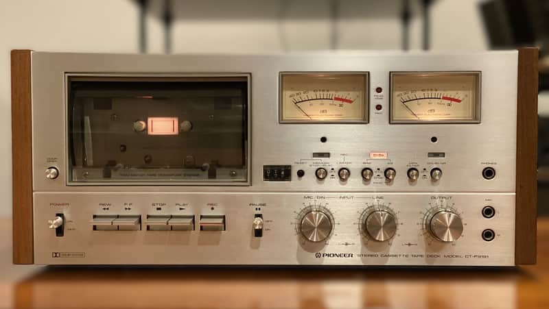 Pioneer CT-F9191 4-Track Stereo Cassette Tape Deck - Recently Cleaned - Amazing Shape image 1