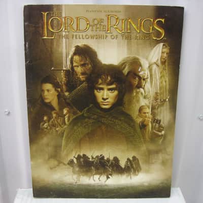 Lord of the Rings Fellowship of the Ring Piano Vocal Guitar Chords Sheet Music Song Book Songbook image 1