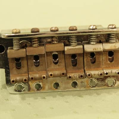 Vintage Pre-CBS Fender Stratocaster Tremolo Unit + Original Hardware! image 15