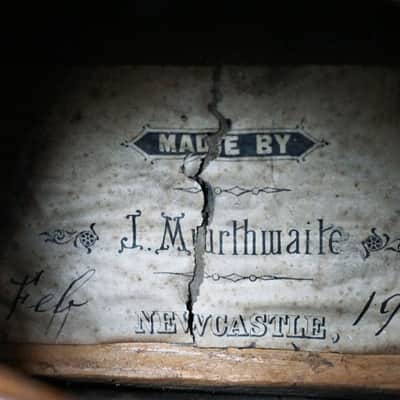 Mandolin by J. Murthwaite Newcastle 1901 image 3