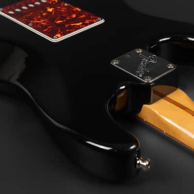 1990 Fender American Standard Stratocaster RW - Black | USA Vintage Rosewood Fretboard Kinman Blues Noiseless Pickups PLEK | OHSC image 16