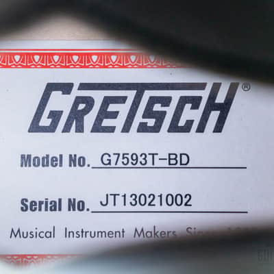 2013 Gretsch G7593T-BD Billy Duffy Signature White Falcon, Near-Mint w/ Case, Tags image 6