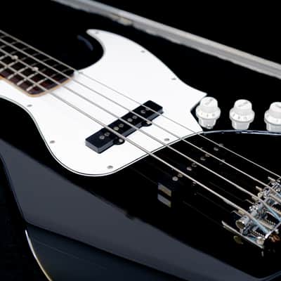 1997 MIM Fender Jazz Bass Black w/ Rosewood Board, HSC – Embrace the Groove with Iconic Style image 3
