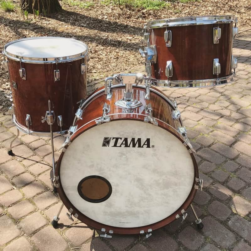 Tama Superstar 80s in Super Mahogany image 1