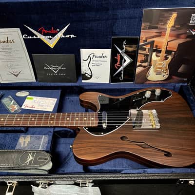 Fender Custom Shop Thinline Rosewood Telecaster - All Rosewood image 3