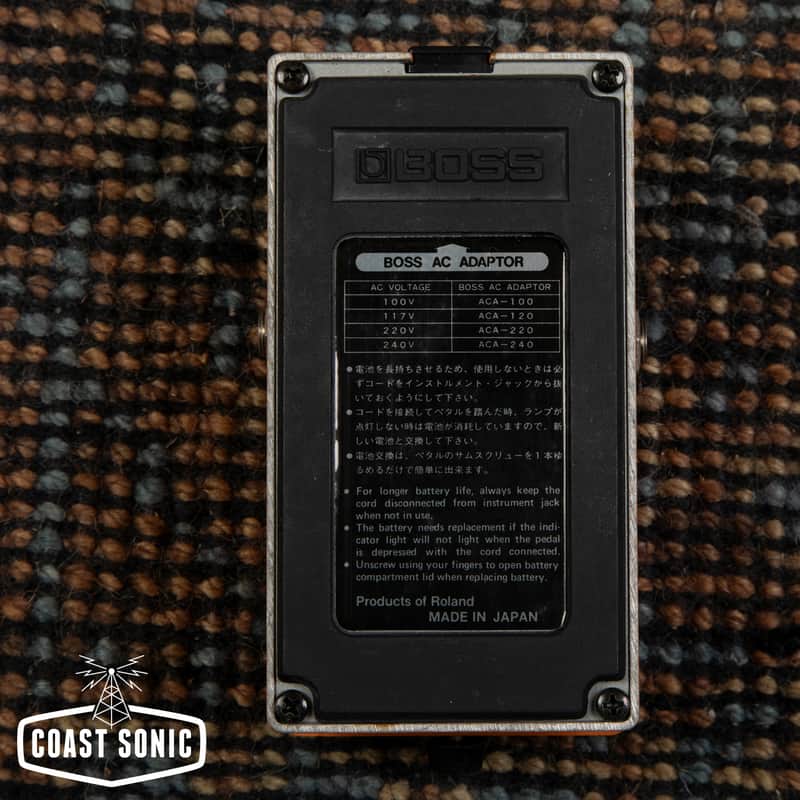 1983 Boss DS-1 Distortion (Black Label) | Reverb