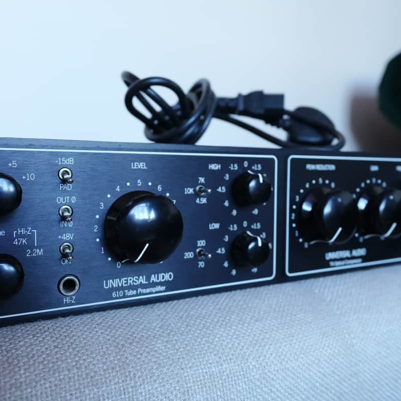 2008 – Present Universal Audio LA-610 MkII Tube Channel Strip …