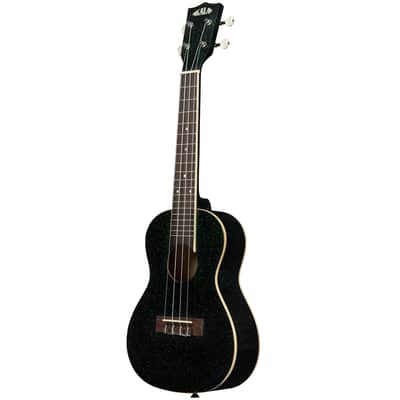 Kala Brand Black Galaxy Sparkle Concert Ukulele image 3