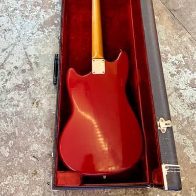 Fender Musicmaster II with Rosewood Fretboard 1964 - 1969 - Dakota Red original vintage USA 1966 image 12