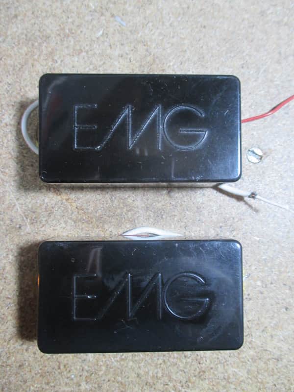 EMG SET Emg-H 70s active humbucker pickup xxx rare - Black image 1