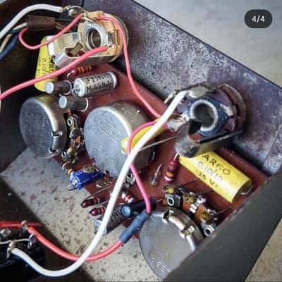 Vintage, V1 Elka Dizzy Tone w/ OC44, used as BEC shop pedal (Buzzarounds) image 5