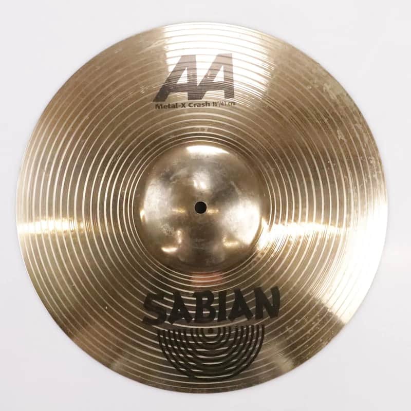 Sabian 16" AA Metal X Crash Cymbal 2006 - 2010 image 1