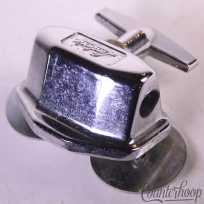 *Ludwig Floor Tom Leg/L-Arm/Bass Drum Spur Mount Chrome Wing-Nut Vintage 80s image 2