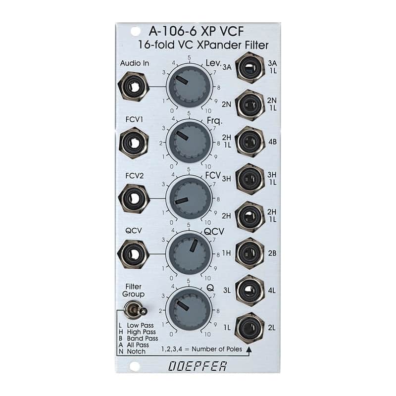 Doepfer A-106-6 XP Eurorack Filter Module (Oberheim Xpander) image 1