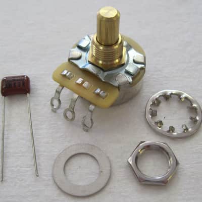 Fender 250k No-Load Solid Shaft Pot 0990833000 image 2