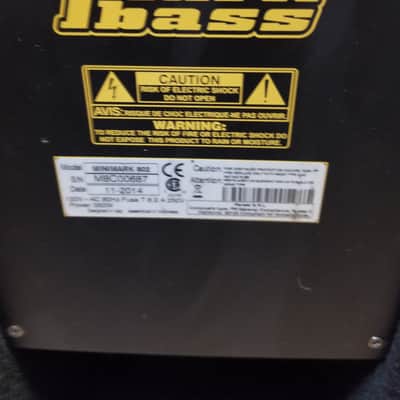 Markbass Minimark 802 150/300 Watt 2x8" Bass Combo w Cover image 5