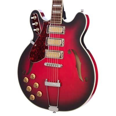 Airline Guitars H77 Vintage Redburst Left-Handed image 2
