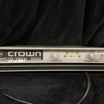 Crown Micro-Tech 1200 Power Amplifier image 1