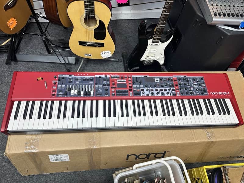 Digital Piano Nord Stage 4 HA88 Hammer Action 88-Key image 1