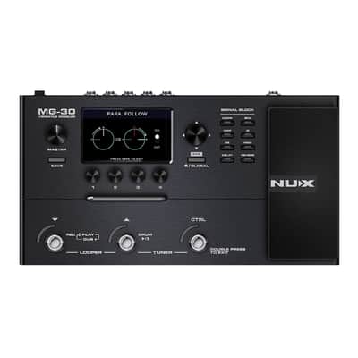 NUX MG-30 Micro Guitar Processor w/ Modeling - Open Box image 2