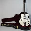 2013 Gretsch G6137TCB White Panther Center Block Electric Guitar TV Jones w/OHSC