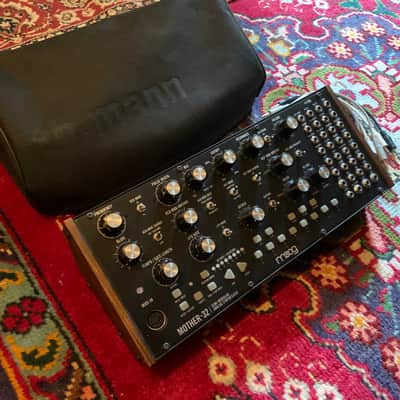 Moog Mother-32 Tabletop / Eurorack Semi-Modular Synthesizer 2015 - Present - Black image 1