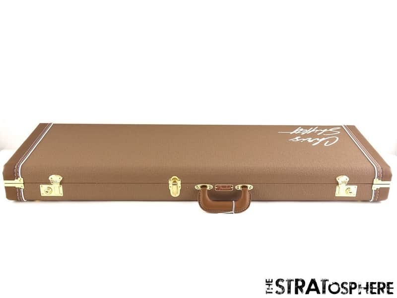 Fender Chris Shiflett Cleaver Tele Deluxe Signature Brown, Strat HARDSHELL CASE. image 1