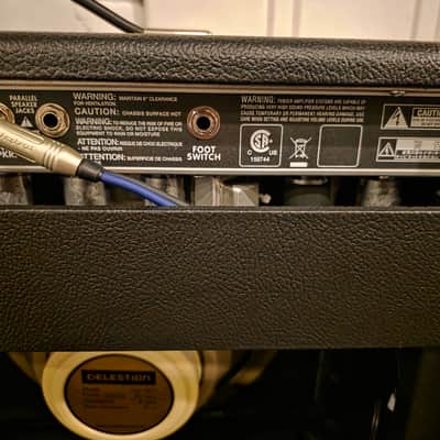Fender '68 Custom Pro Reverb 40-Watt 1x12" Guitar Combo 2021 - Present - Black image 11
