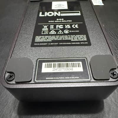 Universal Audio Lion '68 Super Lead Amp 2023 - Present - Black image 3