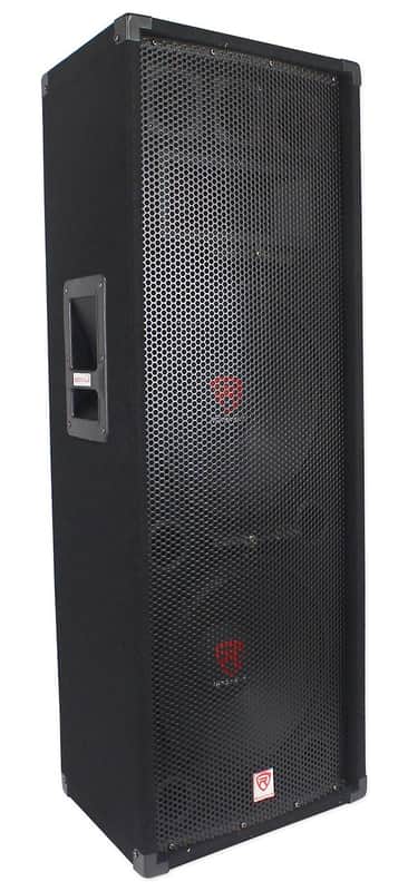 Rockville RSG12.2 Dual 12” 2000 Watt 3-Way 8-Ohm Passive DJ/Pro Audio PA Speaker image 1