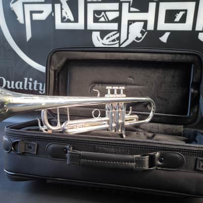 S.E. Shires TRQ10S Series Silver Trumpet - professional image 16