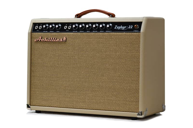 Achillies Blonde Zephyr 22 1x12 Hand Wired Amp Reverb Vibrato AB763 image 1