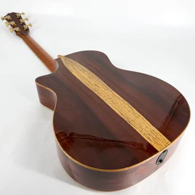 2017 Taylor Custom Grand Auditorium - Dark Cedar + Cocobolo image 2