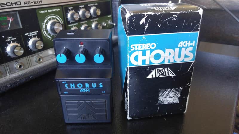 Aria ACH-1 Stereo Chorus 1980s w/ original box image 1