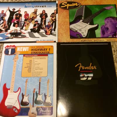 Misc Fender Catalogs & Flyers 1990's image 2