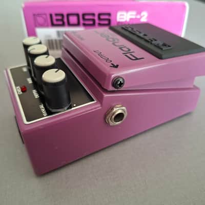 Boss BF-2 Flanger 1990 - 2001 - Purple Yellow label image 7