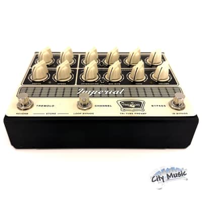 Used Tone King Imperial High Voltage Tri-Tube Preamp Guitar Effects Pedal ♫ image 3