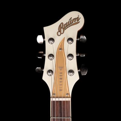 Pre Owned Baum Guitars Wingman Vintage White with OHSC image 12