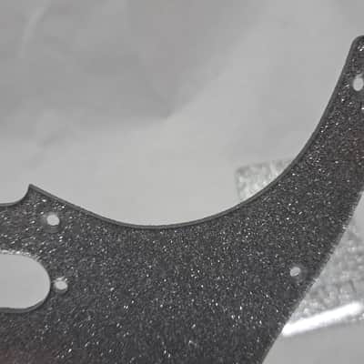 Platinum Silver Sparkle Glitter HSS pickguard + trem cover set Fits Fender Strat Stratocaster image 13