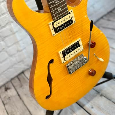 PRS SE Custom 22 Semi-Hollow Santana Yellow (2021) image 5