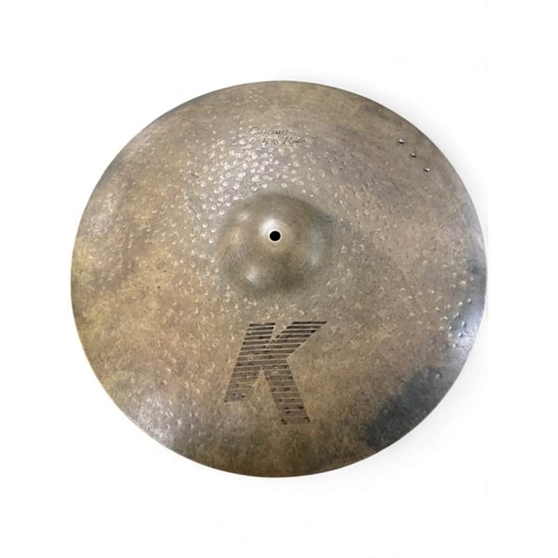 Zildjian 20" K Custom Left Side Ride Cymbal with Rivets 2003 - Present - Traditional image 1