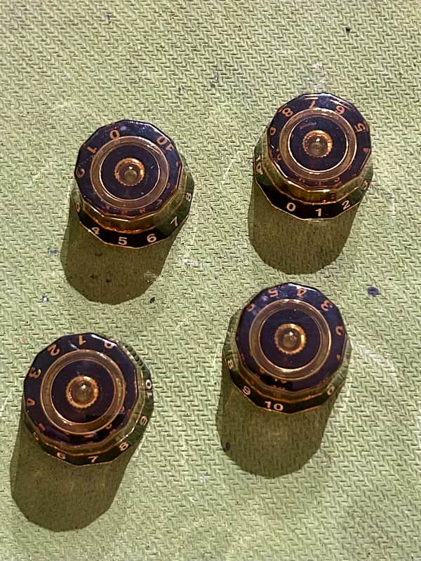 Ibanez Speed Knobs 1970's Gold - Set of 4