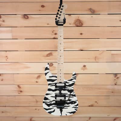 Charvel Satchel Signature Pro-Mod DK22 HH FR M - Satin White Bengal - MC229321 image 4