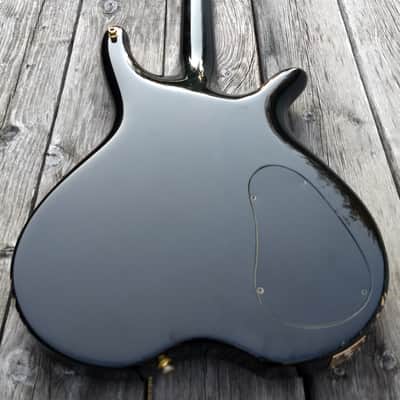 Lefty 1980s J. K. Lado & Co. Solo 4 black w/ original Clydesdale case - handmade in Canada image 9