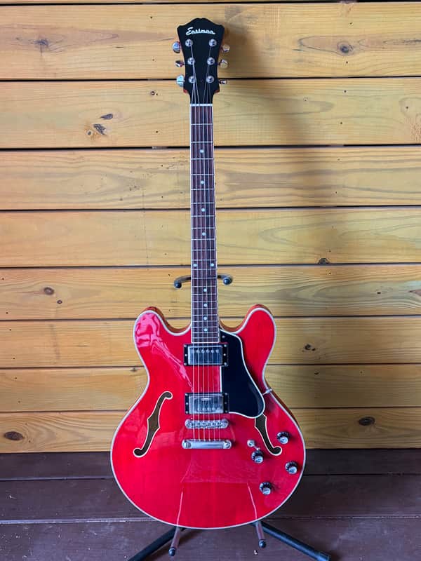 2014 Eastman T386RD - Cherry w/ OHSC & Upgrades image 1
