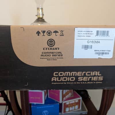 Crown 160MA Commercial Mixing Amplifier 2010s - Black image 3