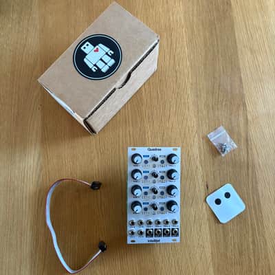Intellijel Quadrax Quad Function Generator Eurorack Synth Module 2020 - Present - White image 2