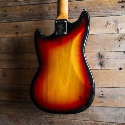 1973 Fender Mustang In 3 Tone Sunburst image 7