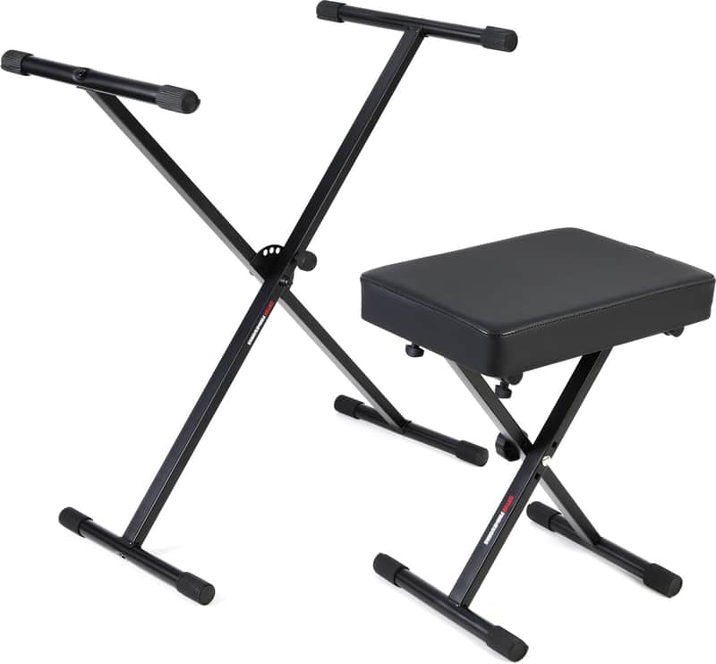 Gator Frameworks Keyboard Bench and Stand Set (2-pack) Bundle image 1